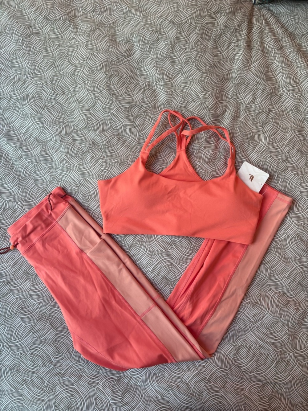Fabletics Motion365+ Coral Workout Set